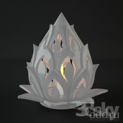Other decorative objects - Lotus candle lamp 