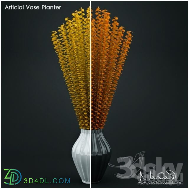 Plant - Artifial Planter Vase