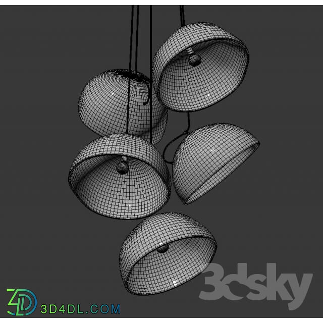 Ceiling light - x _ l_gourd_pendant_light