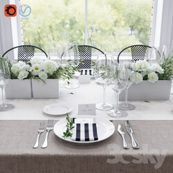 Tableware - Banquet Table Setting 