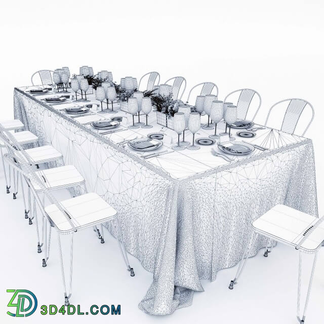 Tableware - Banquet Table Setting