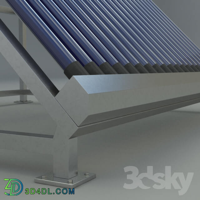 Other architectural elements - Solar Water Heating Tank