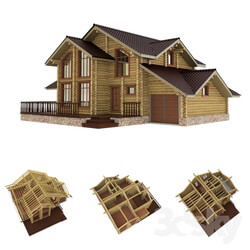 Building - Wooden house 150 sq.m 