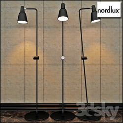 Floor lamp - Industrialna Patton floor lamp - Black- Nordlux 