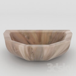Wash basin - Qurna marble KM21 