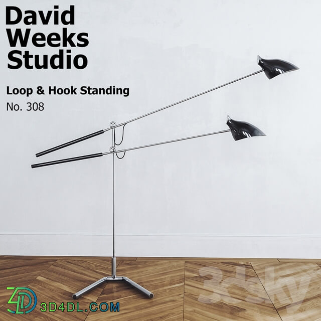 Floor lamp - Loop _ Hook Standing No. 308