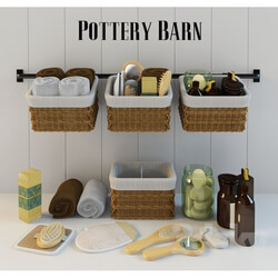 Bathroom accessories - Decor for bathroom Pottery barn 