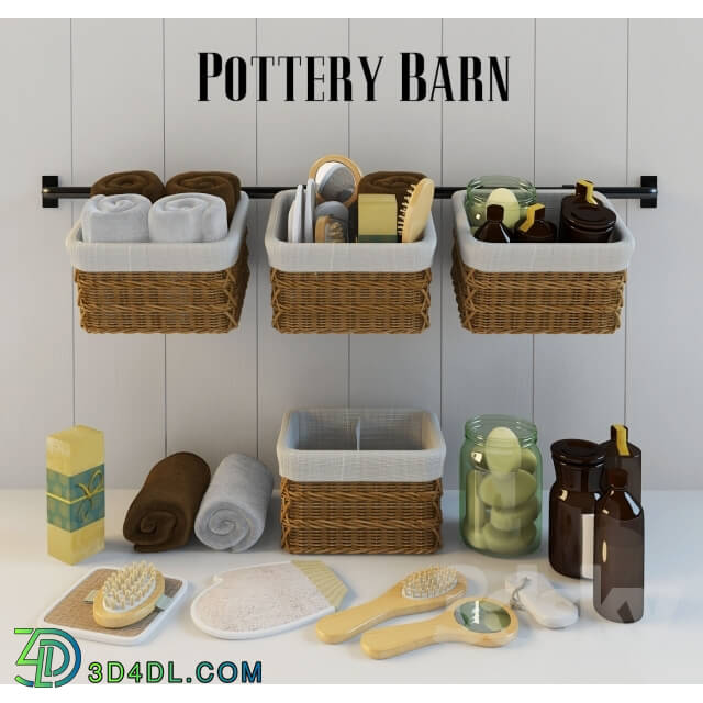 Bathroom accessories - Decor for bathroom Pottery barn