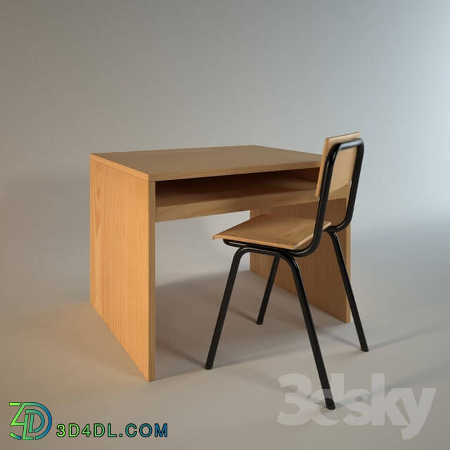 Table _ Chair - Classroom Table Chair
