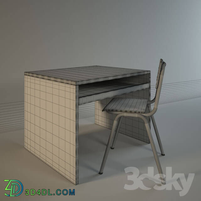 Table _ Chair - Classroom Table Chair