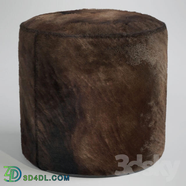 Other soft seating - FAUX FUR Pouf