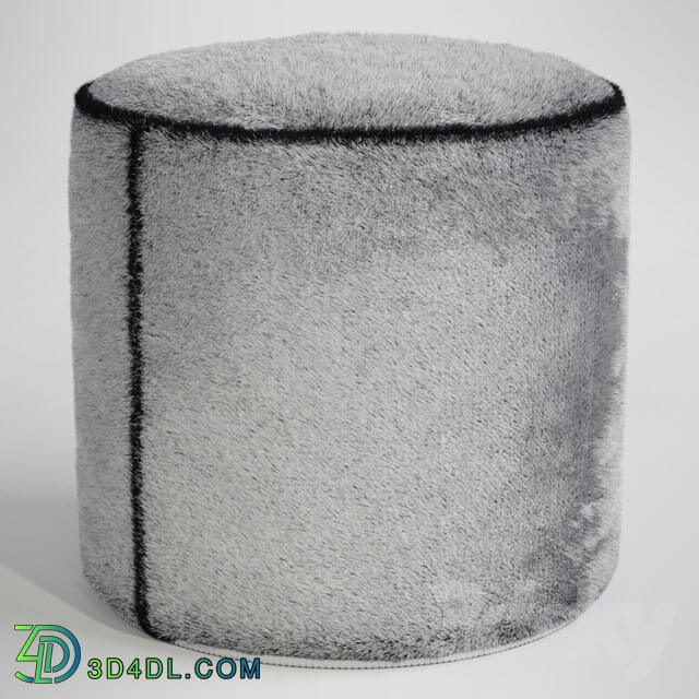 Other soft seating - FAUX FUR Pouf