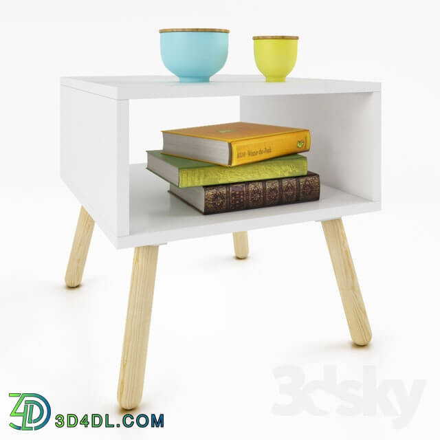 Table - Table with a shelf ZARA