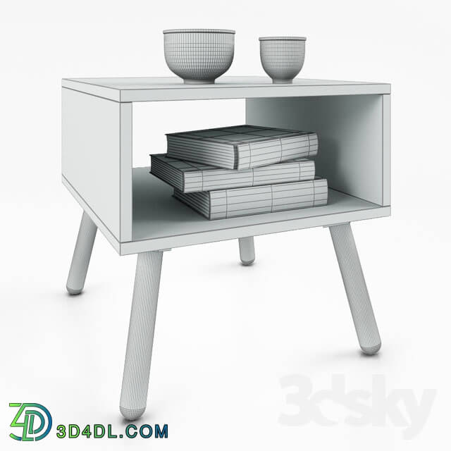 Table - Table with a shelf ZARA