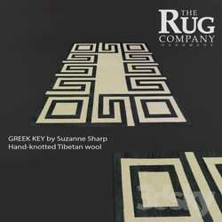 Carpets - Carpet GREEK KEY_ Suzanne Sharp 