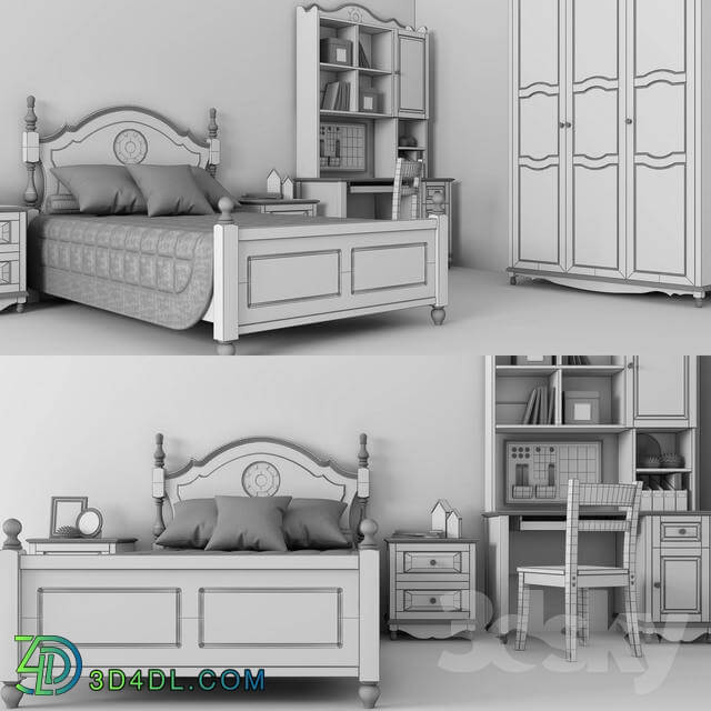 Full furniture set - Children__39_s room-ocean.