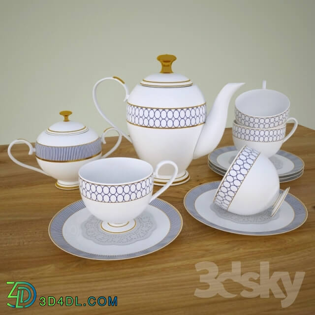 Other kitchen accessories - Tea Set _quot_Admiralty_quot_