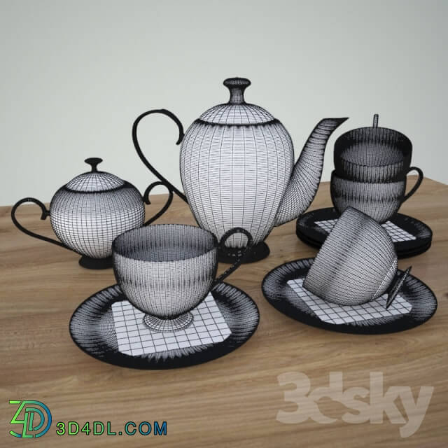 Other kitchen accessories - Tea Set _quot_Admiralty_quot_