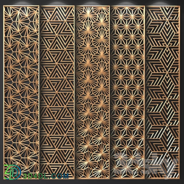 3D panel - Decorative panel