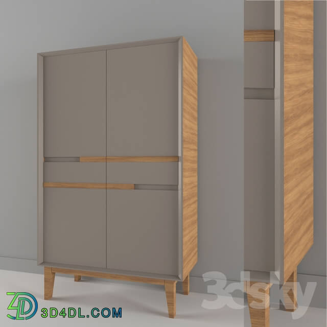 Wardrobe _ Display cabinets - wood konsol 10092018