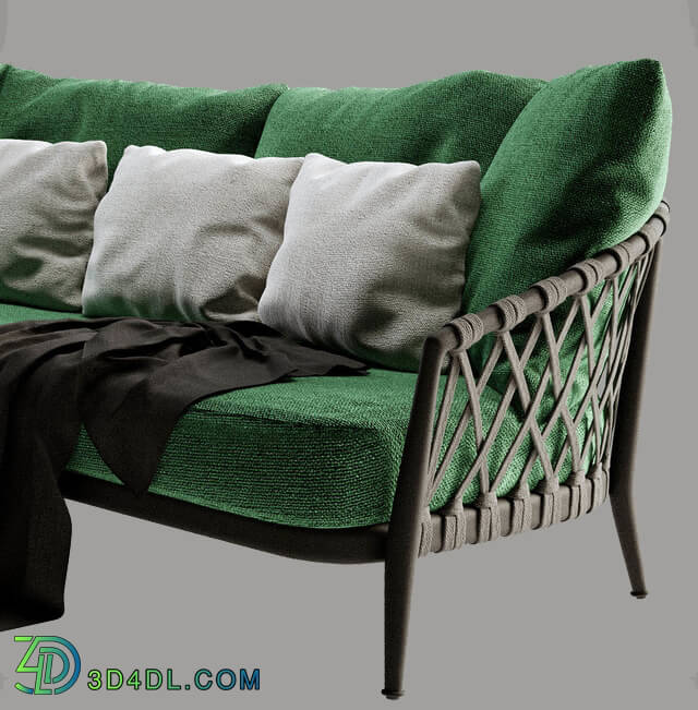 B & B Italia Erica Sofa and Chair