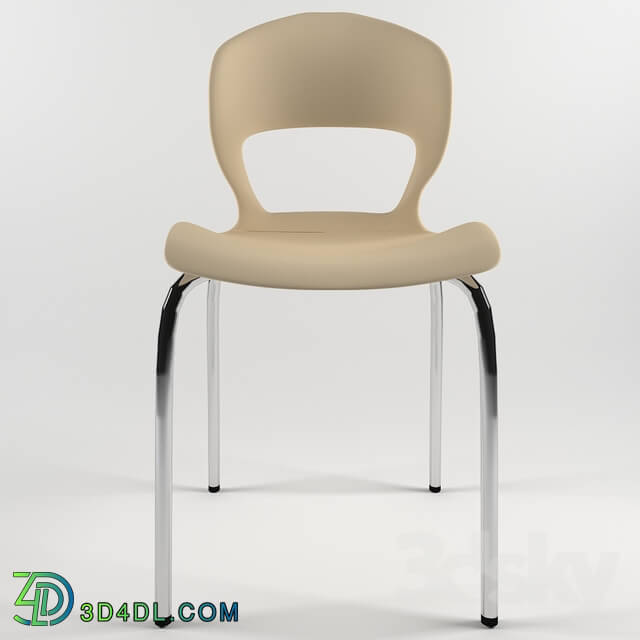 Chair - Chair for Kitchen-Dining Room - Steel-Wood Materials