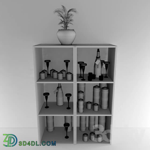 Decorative set - Rack