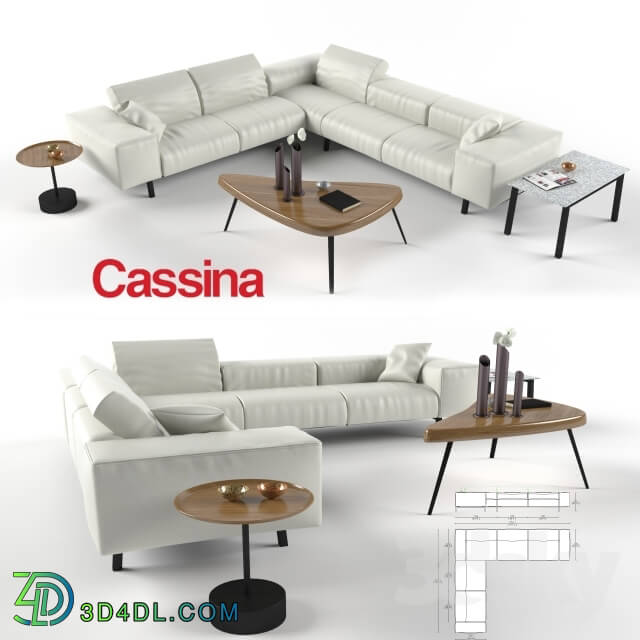 Sofa - Sofa corner SCIGHERS