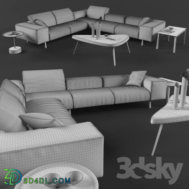 Sofa - Sofa corner SCIGHERS