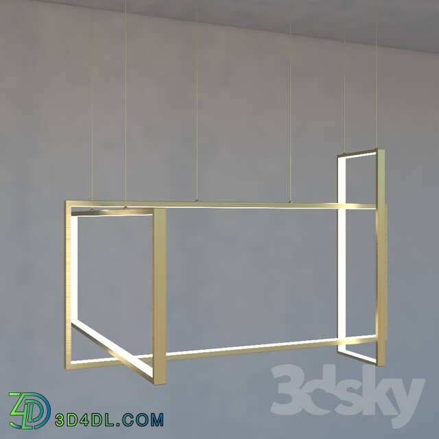 Ceiling light - Frame Lamp aromas del campo