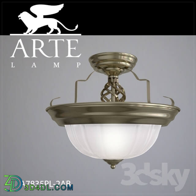 Ceiling light - Chandelier ARTE LAMP A7835PL-2AB