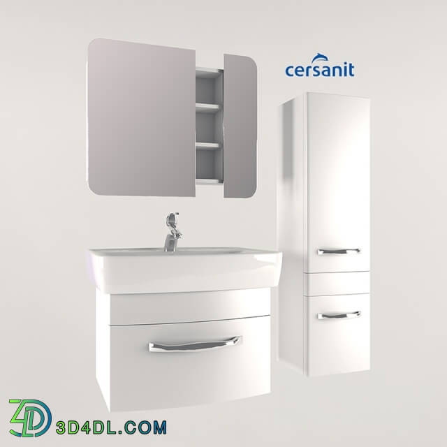 Bathroom furniture - Set of bathroom furniture cersanit pure