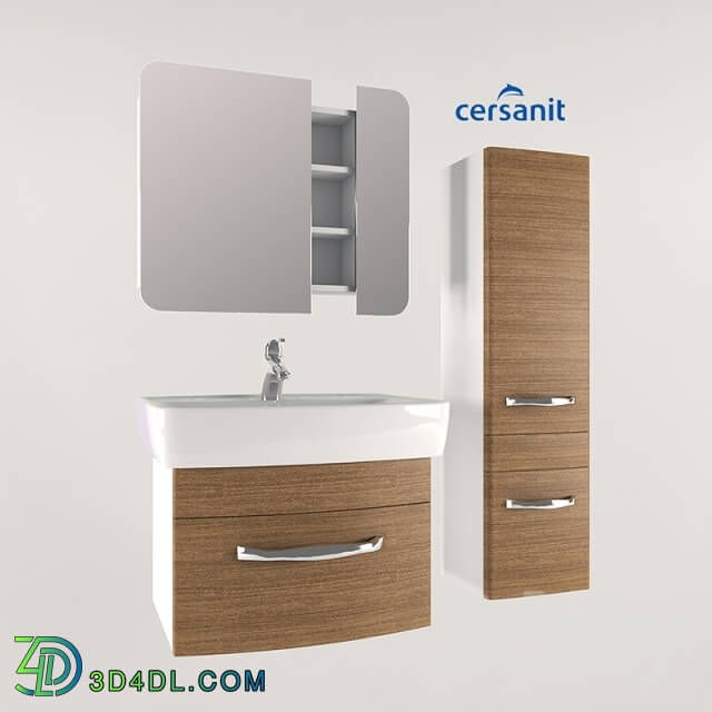 Bathroom furniture - Set of bathroom furniture cersanit pure