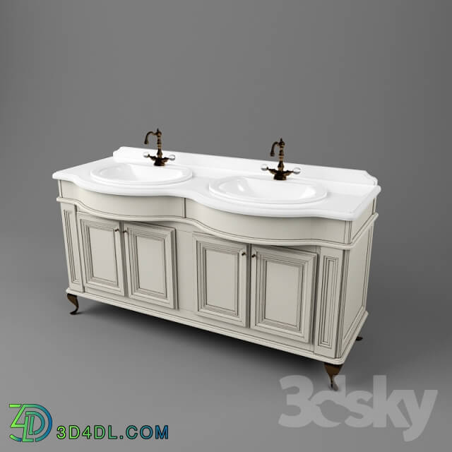 Bathroom furniture - Drawers _CAPRIGO__ collection _FRESCO__ width 1602 mm cabinets