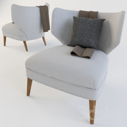 Arm chair - Retro Wing Chair 