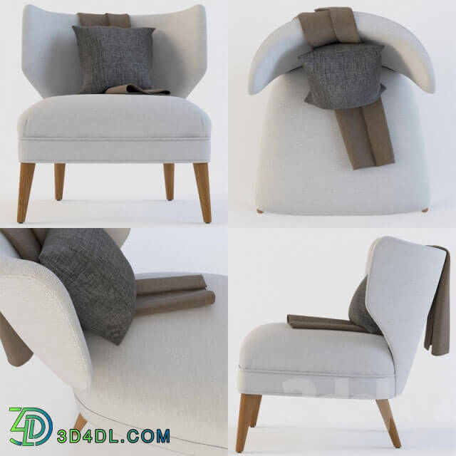 Arm chair - Retro Wing Chair