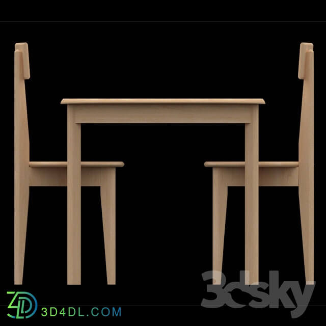 Table _ Chair - Dining Room