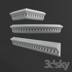 Decorative plaster - molding 