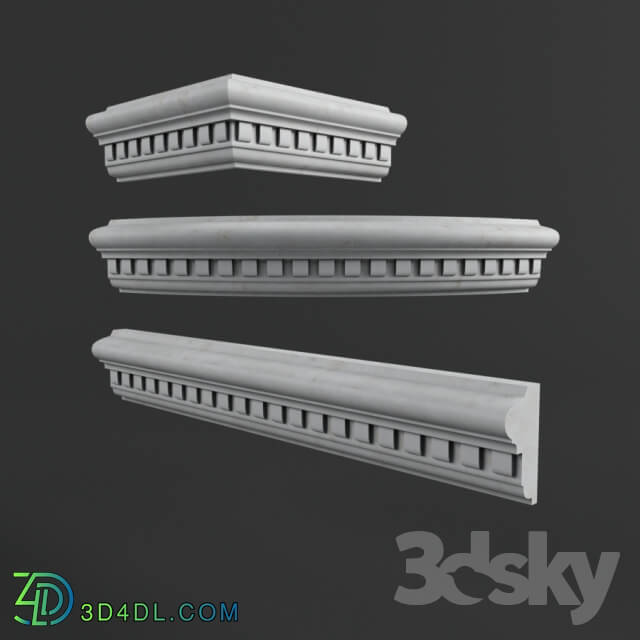 Decorative plaster - molding