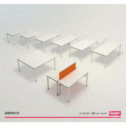 Office furniture - Gispen IC office desks 