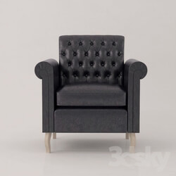 Arm chair - Leather armchair 