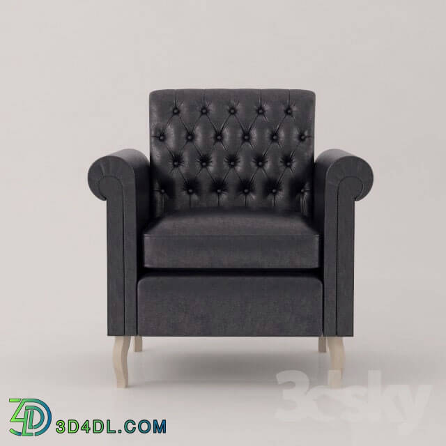 Arm chair - Leather armchair