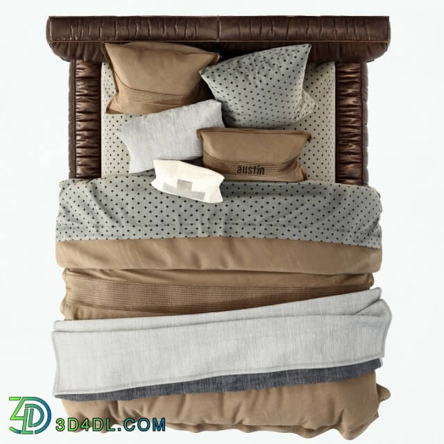 Bed - RH _ SONA UPHOLSTERED PLATFORM BED