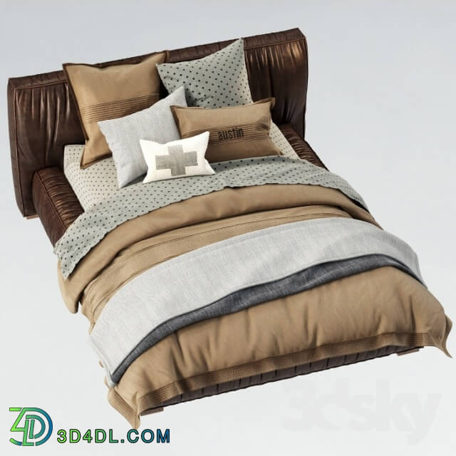 Bed - RH _ SONA UPHOLSTERED PLATFORM BED