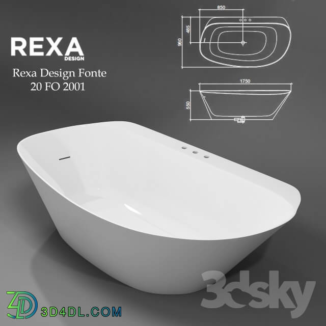 Bathtub - Bathtub Rexa Design Fonte 20 FO 2001