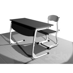 Table _ Chair - TABLE SCHOOL 