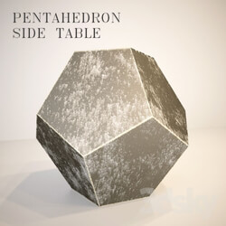 Table - PENTAHEDRON SIDE TABLE 