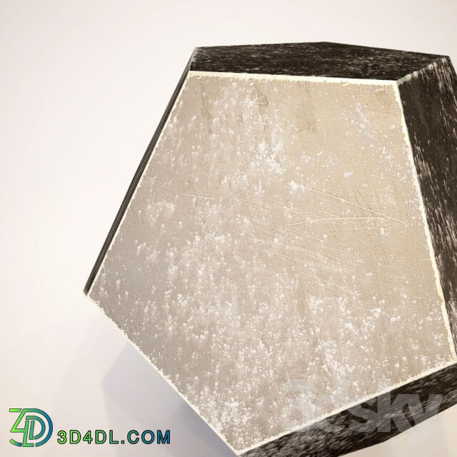 Table - PENTAHEDRON SIDE TABLE