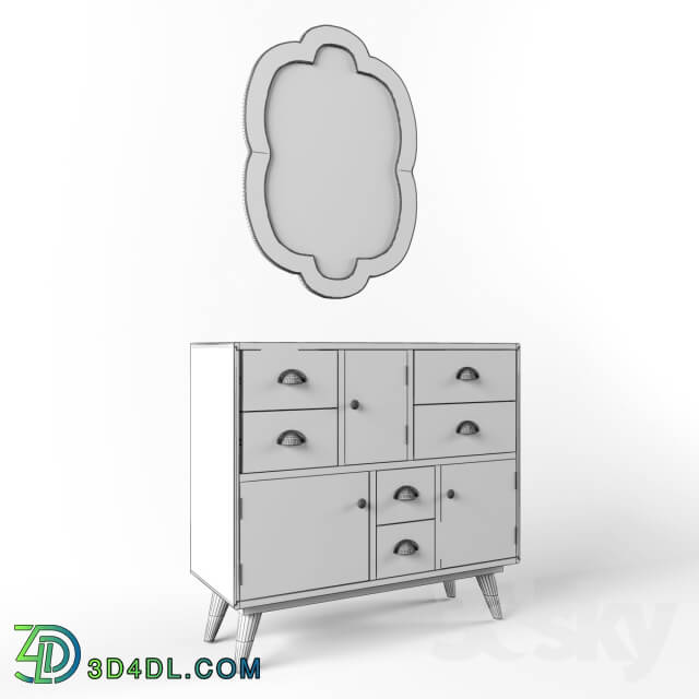 Sideboard _ Chest of drawer - Console Puertas Malibu