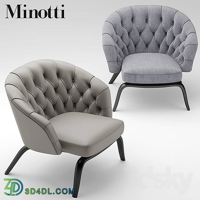 Arm chair - Armchair Minotti winston